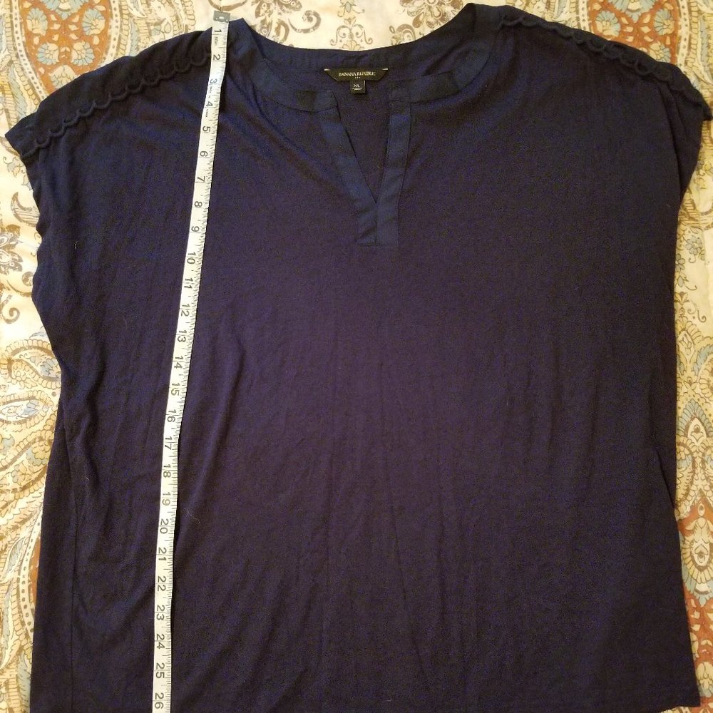 Solid Blue Top